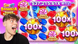 DOING MY BIGGEST SWEET BONANZA SUPER SCATTER SESSION YET! (HUGE BUYS)