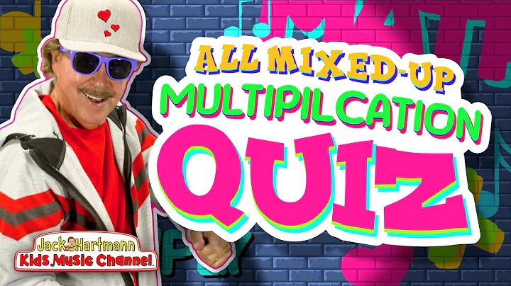 All Mixed Up Multiplication Quiz | Multiply by Music | Jack Hartmann