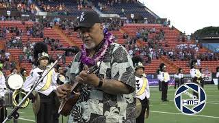 Willie K. sings the National Anthem at Aloha Stadium
