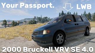 BeamNG.drive (Mod) Freeroam: West Coast, USA - 2000 Bruckell VRV SE 4.0 LWB