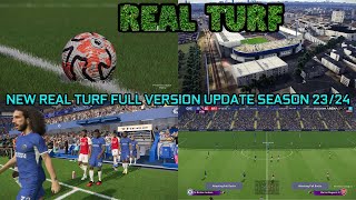 NEW REAL TURF FULL VERSION UPDATE SEASON 23/24 || ALL PATCH COMPATIBLE || REVIEWS GAMEPLAY