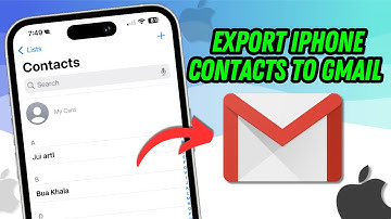 How to Export iPhone Contacts to Gmail 2025 | Full Guide