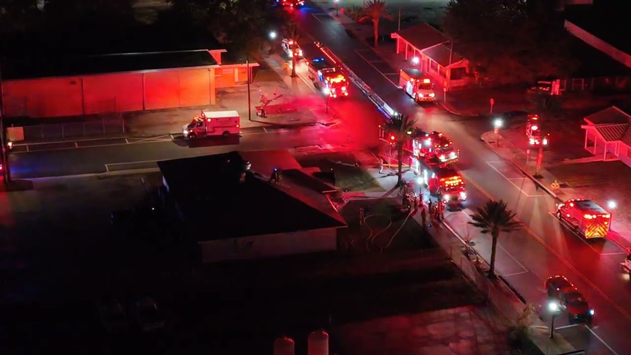 12/28/2024 - Auburndale, FL - Structure Fire - Pizza Connection
