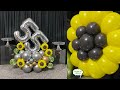 Balloon Bouquet 55th Birthday