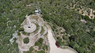 Cristo redentor de Sacedón y caras de Buendia