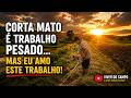 TRABALHO PESADO NO JAPÃO! O DIA TODO CORTANDO MATO NA FAZENDA