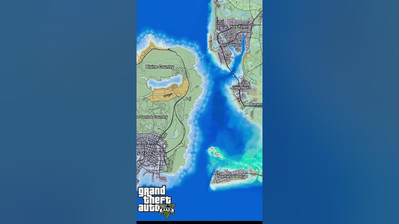 GTA 5 vs GTA 6 Map Comparison