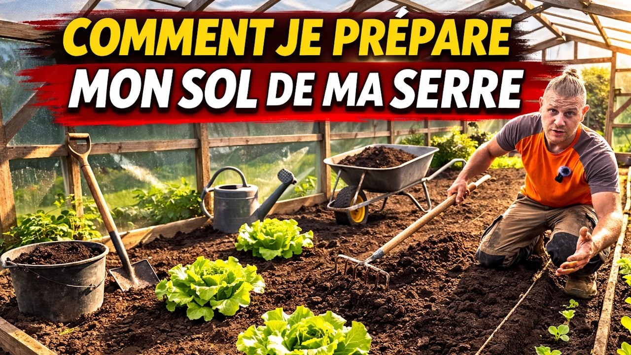 Comment je Prépare le Sol de ma Serre (Méthode Simple et Efficace)