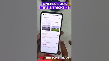 HOW TO ENABLE READING MODE ON ONEPLUS | OnePlus Tips & Tricks #shorts | TheTechStream
