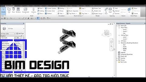 Hướng Dẫn Revit 2017-"Bài 17: "Thiết kế cầu thang trong Revit 2017"