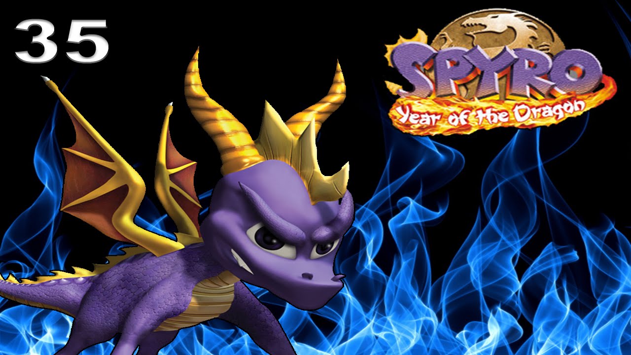Spyro: Year of the Dragon 117% Walkthrough HD - Part 35: Desert Ruins