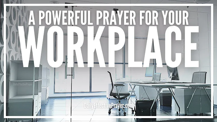 Prayer For Workplace | Daily Morning Prayer For Work