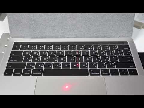 เลเซอร์คีย์บอร์ดภาษาไทย laser engraving keyboard