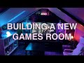 Building a new games room / cinema room