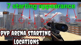 SNIPER 3D PVP arena starting locations guide and shooting tips for beginners screenshot 5