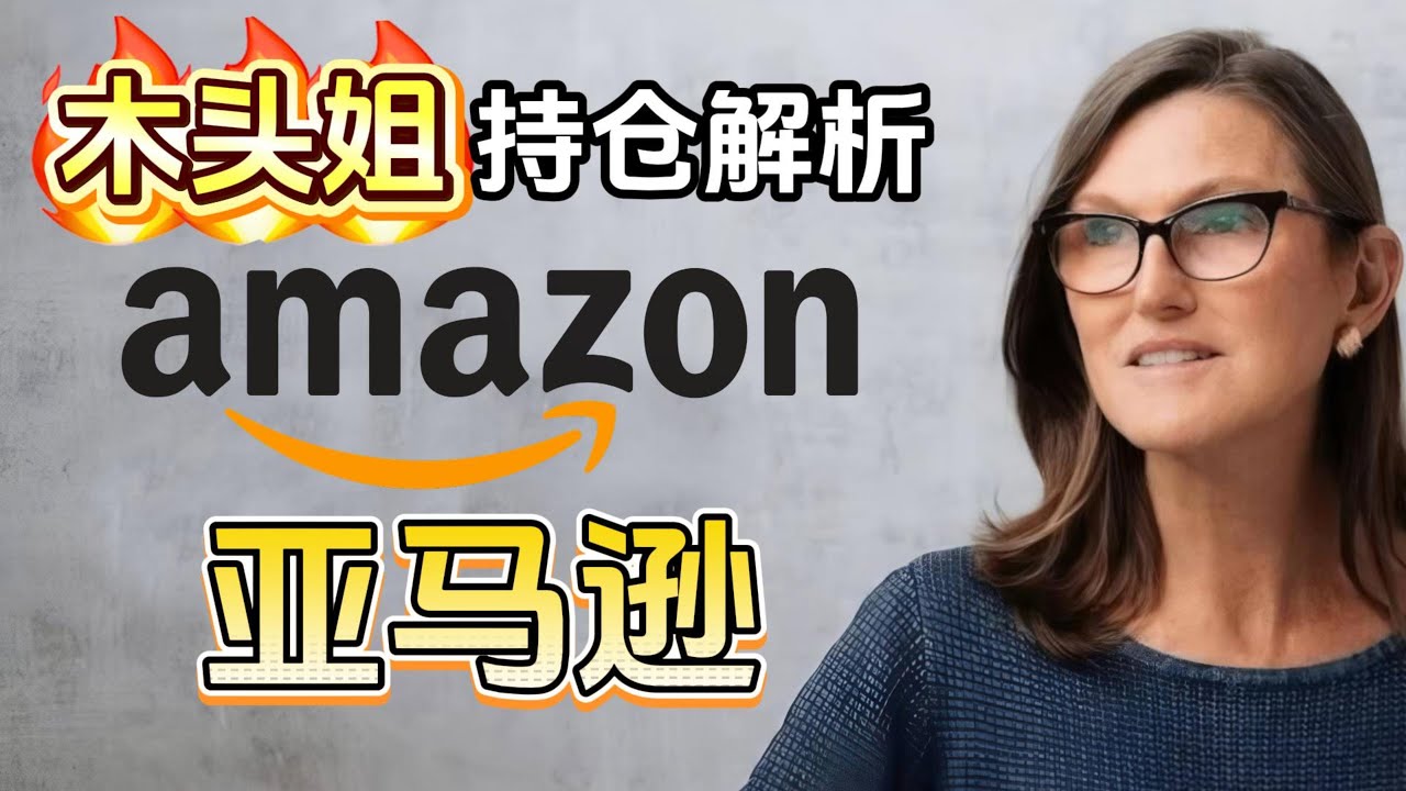 木头姐(Cathie Wood) 持仓解析：持续加仓亚马逊，AI、云计算和机器人的完美交汇点（重新上传） - YouTube
