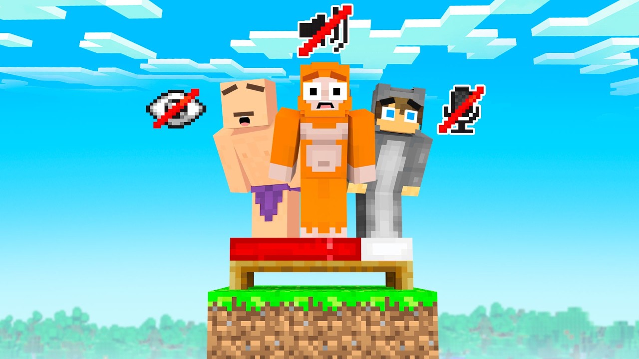 Minecraft Bedwars, but We're Blind, Deaf, and Mute
