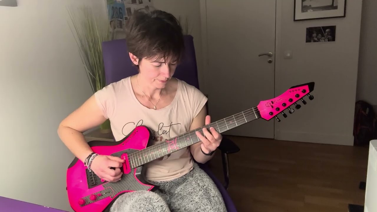 Seek & Destroy (Metallica, 1983) - Barbie Guitar Cover 😂