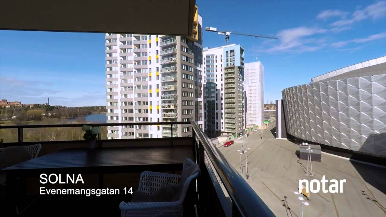 Evenemangsgatan 14 - 3:a · 89m2 - Arenastaden : Via Notar mäklare Solna