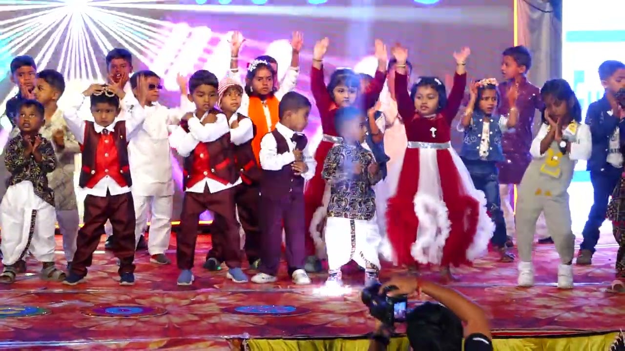 Welcome song by Play Group, Nursey & Euro Senior kids
