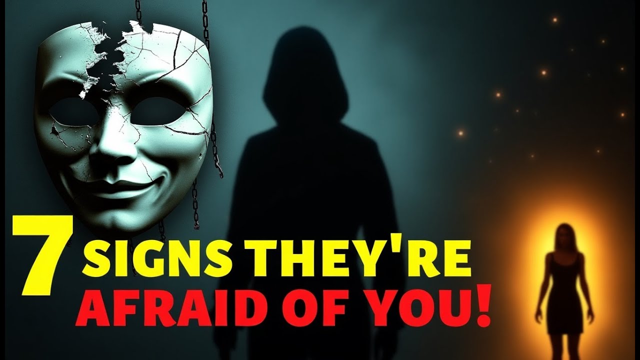 7 Signs a Narcissist Is Secretly Afraid of You - YouTube