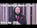 Ricky jay  magician  doug hennings world of magic  1976