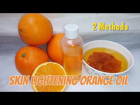 Video: Paano Gumawa Ng Orange Oil