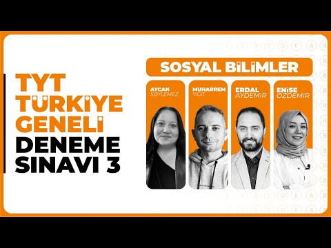 3D Türkiye Geneli Deneme Sınavı 3 - TYT - Sosyal Bilimler Soru Çözümleri