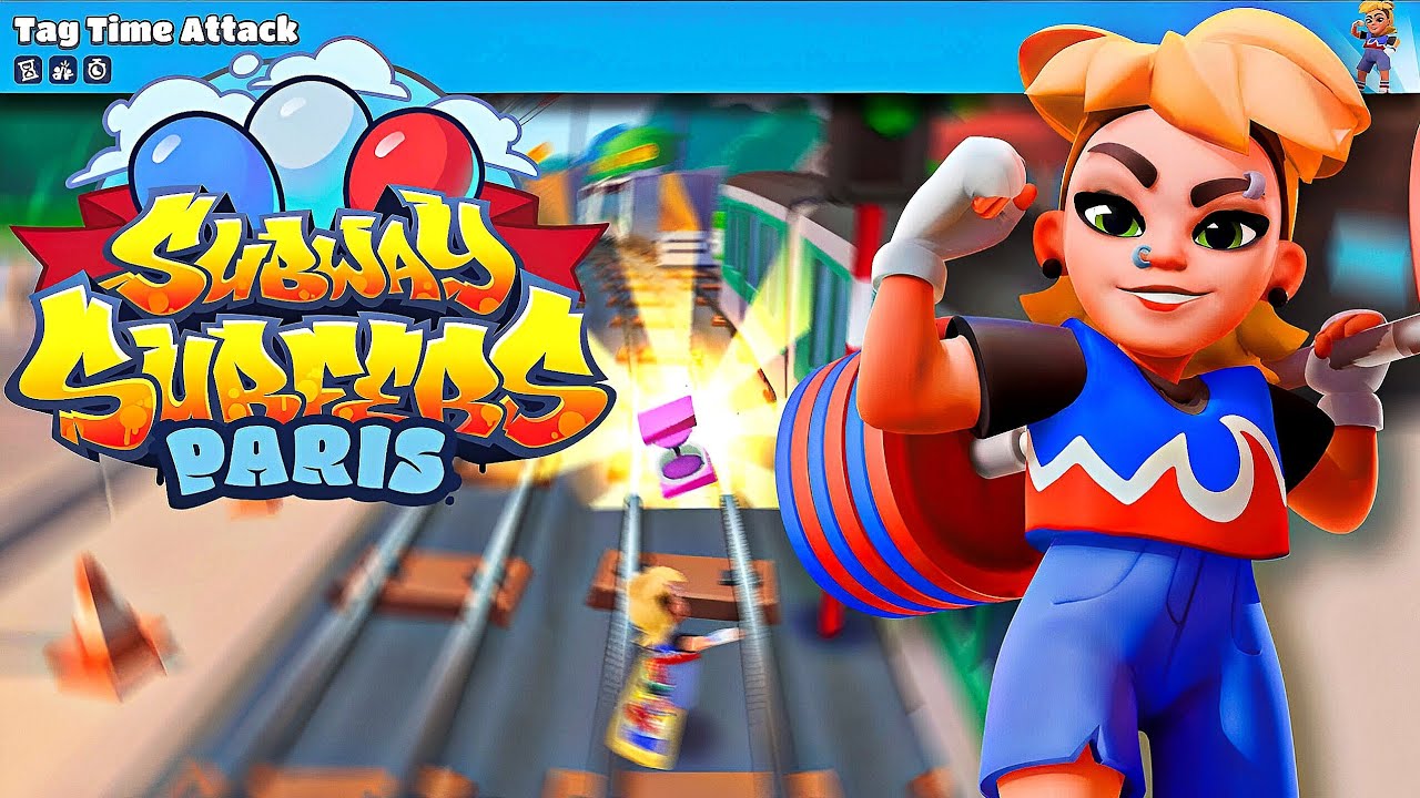 Subway Surfers' Latest Challenge: Tag Time Attack – Paris Summer Games 2024