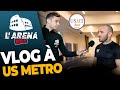 Johnny frachey nous accueil  lus metro  vlog