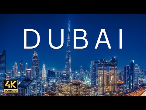 Dubai, United Arab Emirates 🇦🇪 in 4K ULTRA HD 60 FPS | Aerial Video by Drone