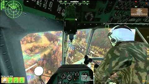 Arma2 Mi8MTV3 attack