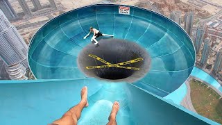This Water Slide Should Not Exist..