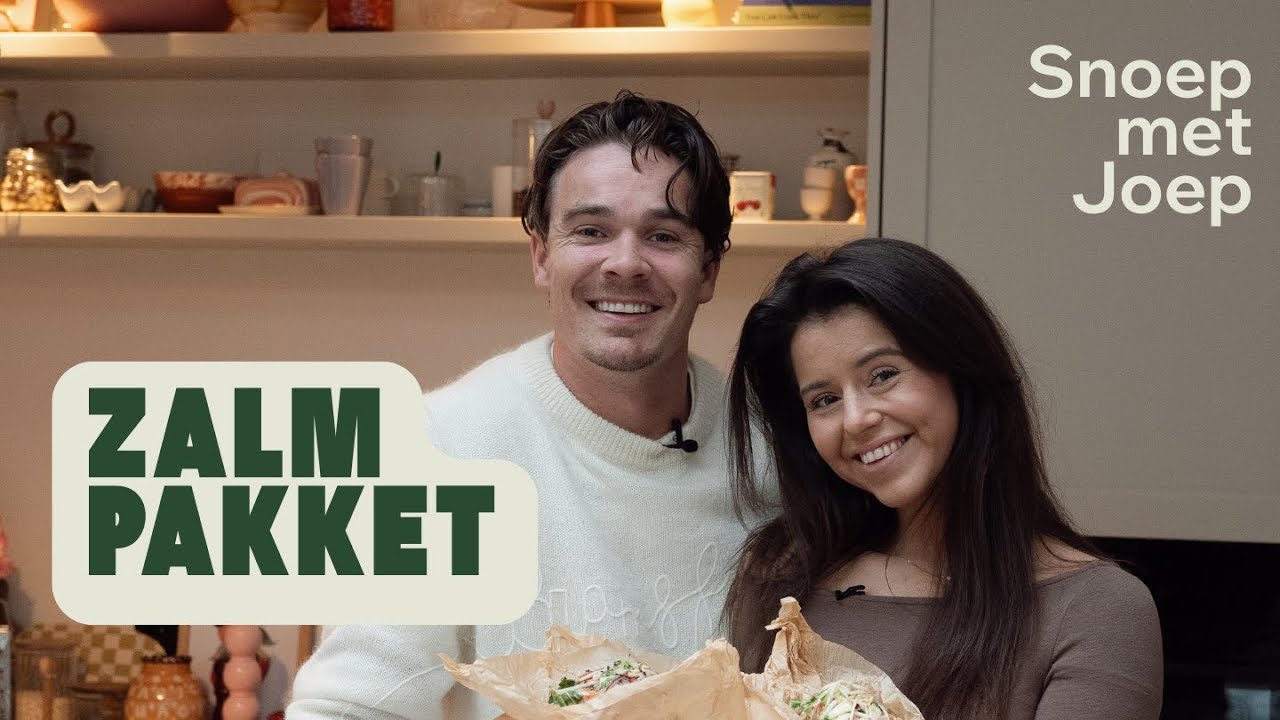 Sanne van Lierop: Zalmpakketje uit de oven | Snoep met Joep - YouTube