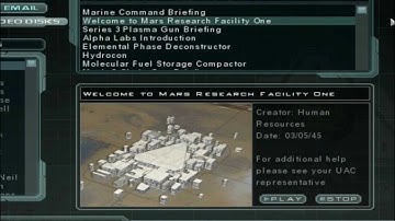 Doom 3 Walkthrough - Bonus - Video Disks