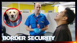 Passenger Shocked By Detector Dog's Strong Reaction | DOUBLE EPISODE | Border Security Australia