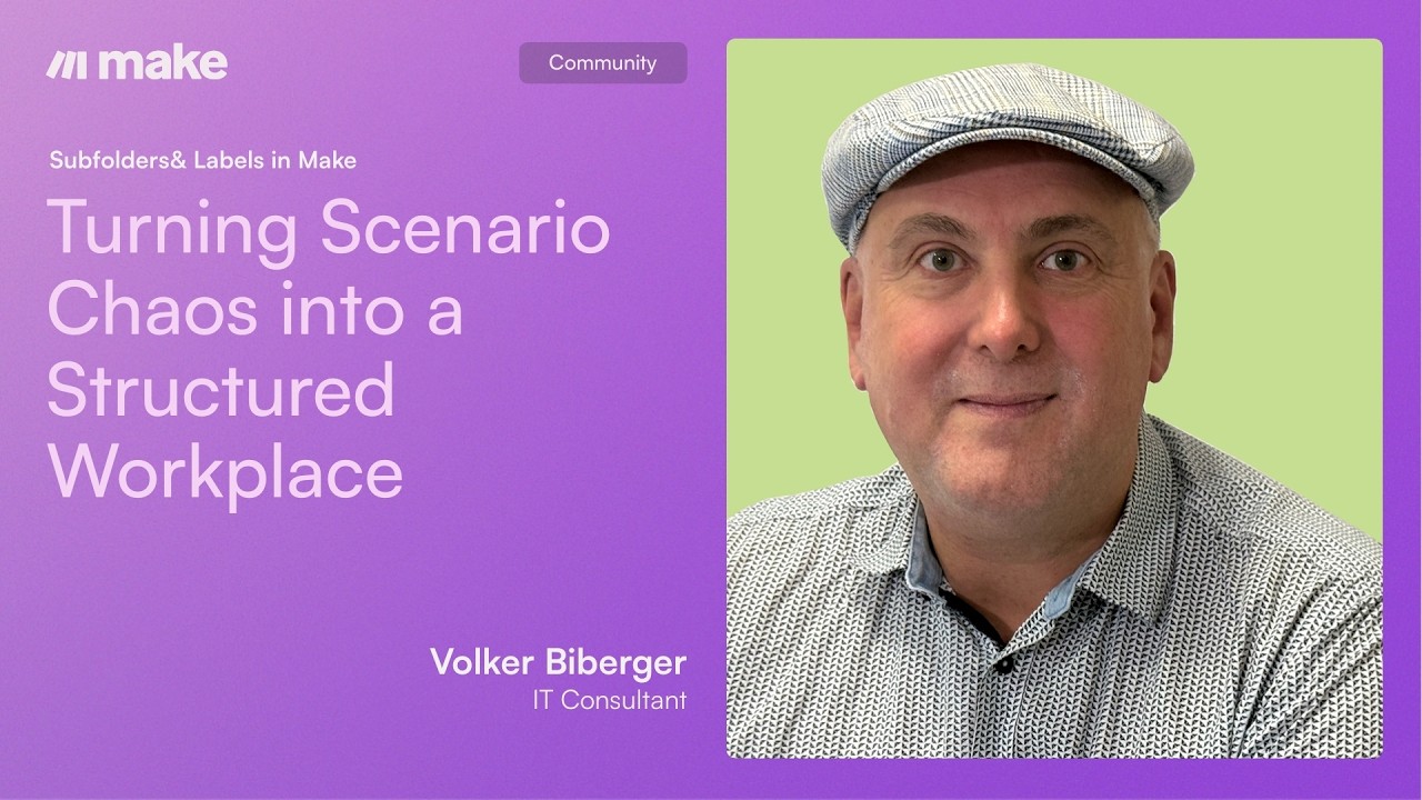 Subfolders & Labels in Make: Turning Scenario Chaos into a Structured Workspace