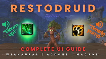 Complete Restodruid UI for M+ High Keys [Macros, Weakauras, Addons]