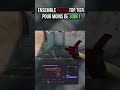 Ensemble rouge TOP TIER csgo 300€ #csgo #skins #loadout #counterstrike2 #french #shorts