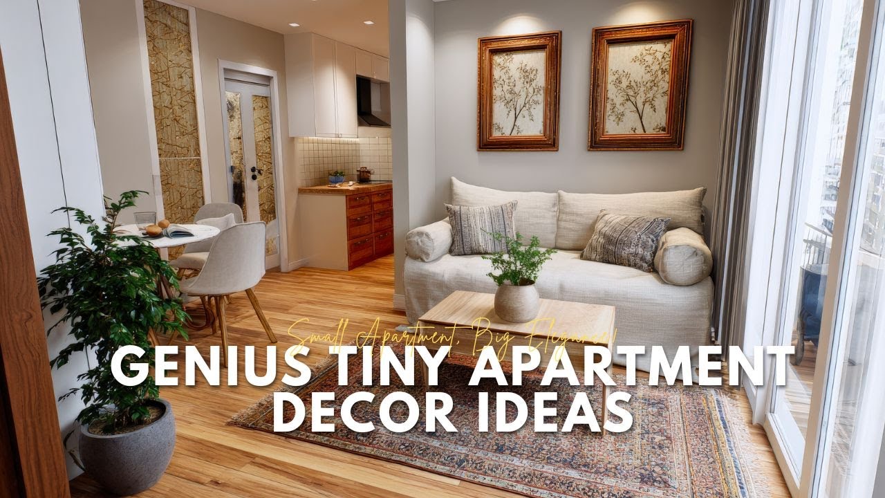 Genius Tiny Apartment Decor Ideas That Maximize Space Without Losing ...