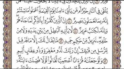 سورة فصلت الشيخ ياسر الدوسري صفحة ٤٨١