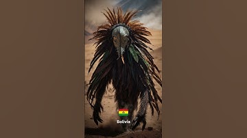 I asked Ai to create a terrifying creature for each country - pt 2 #aicreated #aicreativity