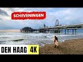 DEN HAAG, NETHERLANDS 🇳🇱 [4K] The Hague — Scheveningen Beach & Pier