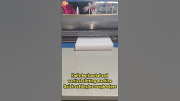 epe foam round knife horizontal and vertical slitting machine