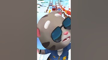 Talking Tom Gold Run Frosty Home Snow 🌨️ Android Gameplay #shorts #talkingtom #shortfeed