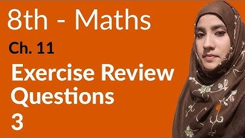 8th Class Math, Ch 11 - Introduction to Trigonometry Review Exercise Q no 3 - 8th Class Maths