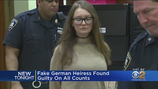 Fake Heiress Convicted On All Charges