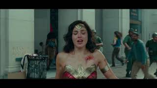 Steve Trevor says 'I'll always love you Diana, no matter where I am.' From Behind a Pillar