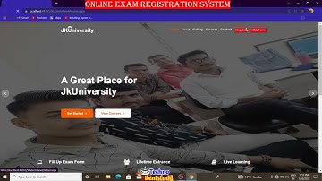 Online Exam Registration Project | online Examination System | Final Year Project In BCA | C#
