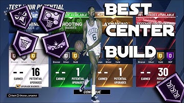 The BEST CENTER BUILD on NBA 2K20 | UNSTOPPABLE Center Build
